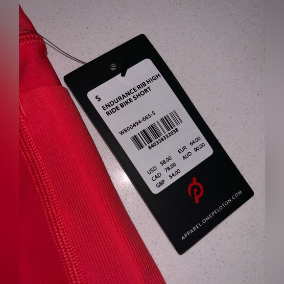 Peloton Endurance Rib High Rise Bike Short - Picture 3 of 4